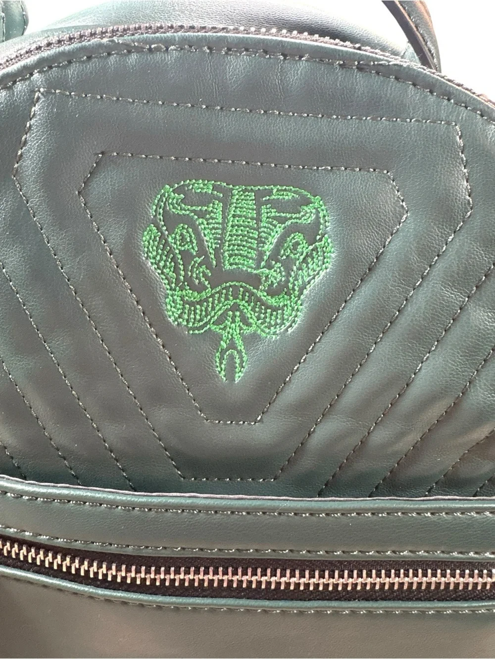 Danielle Nicole Emerald Slytherin Quilted Mini Backpack Plus Extras